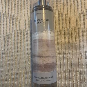 White Barn Sunwashed Santal Fine Fragrance Mist — Beige and Cream Bottle
